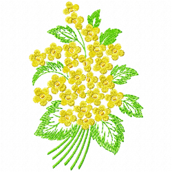 Flowers And Tree Embroidery Design 12 Flowers And Tree Embroidery Design 12